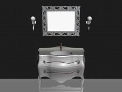 Modular system for bathroom (composition 1)
