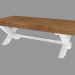 modello 3D Tavolino (PRO.075.XX 130x42x59cm) - anteprima