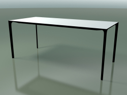 Tavolo rettangolare 0814 (H 74 - 79x180 cm, laminato Fenix F01, V39)
