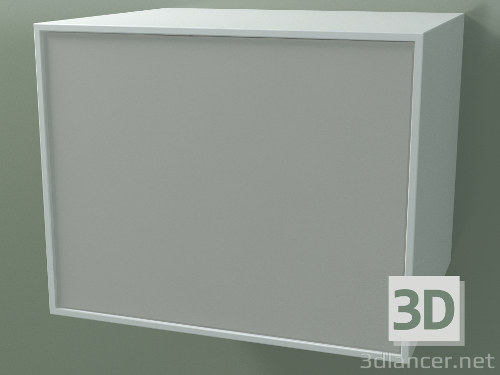 modèle 3D Tiroir (8AUBCB03, Glacier White C01, HPL P02, L 60, P 50, H 48 cm) - preview