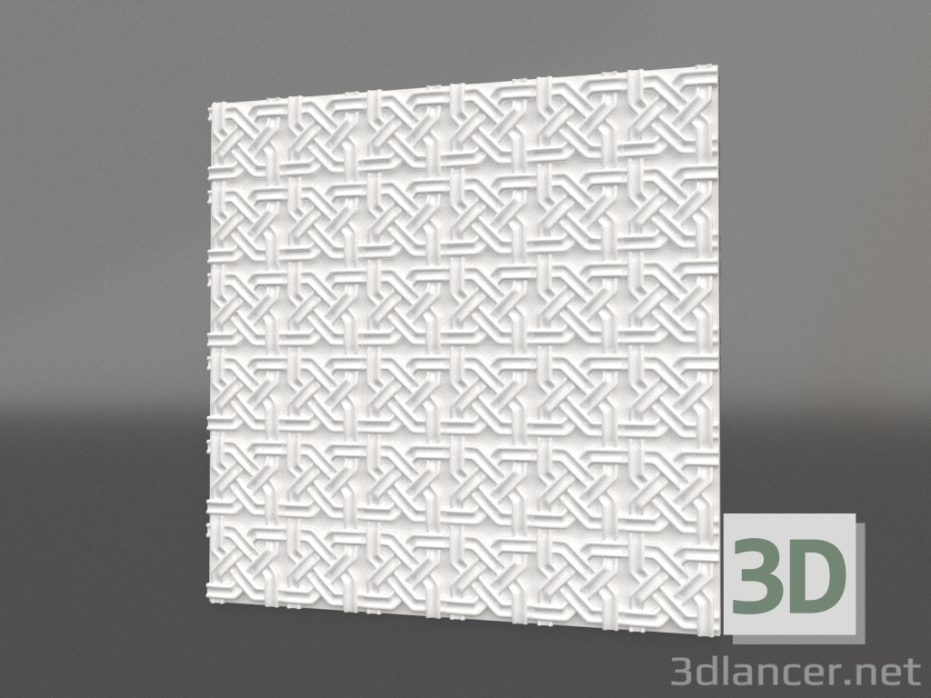 3D modeli 3 boyutlu panel C-07 - önizleme