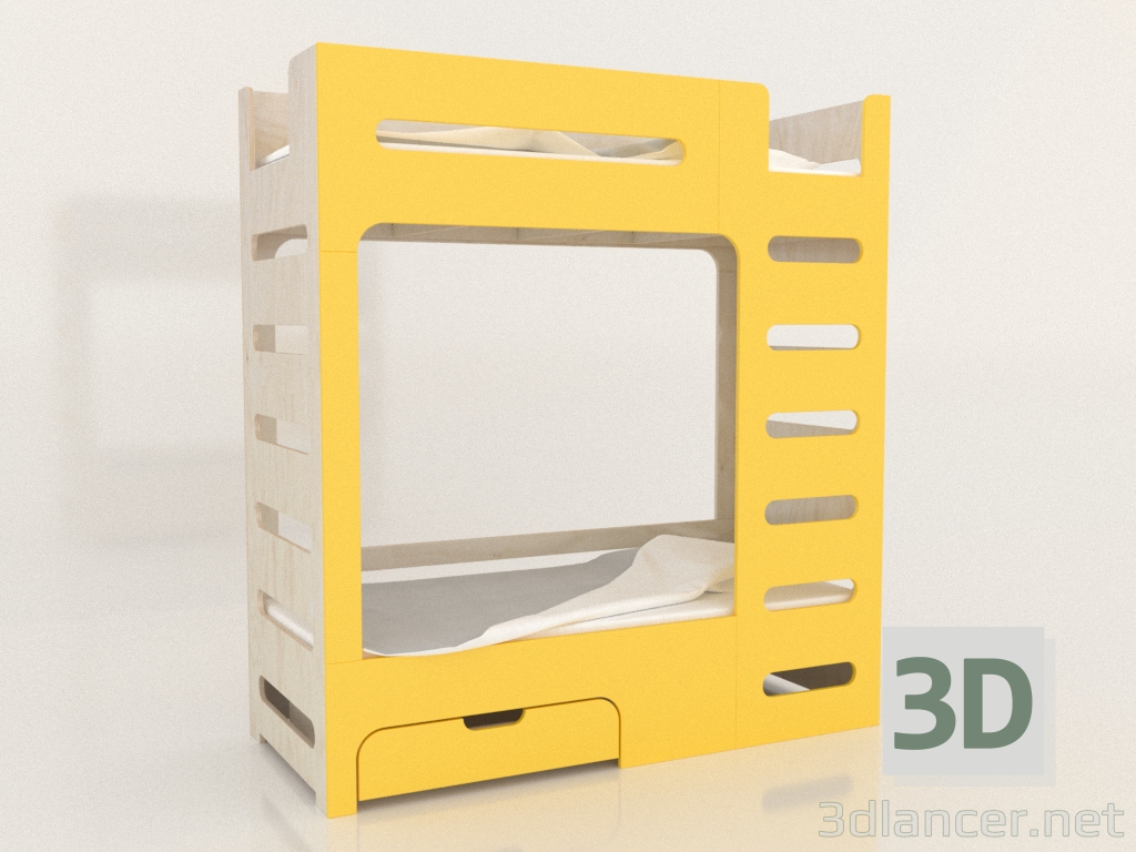 modèle 3D Lit superposé MOVE ER (UYMER0) - preview