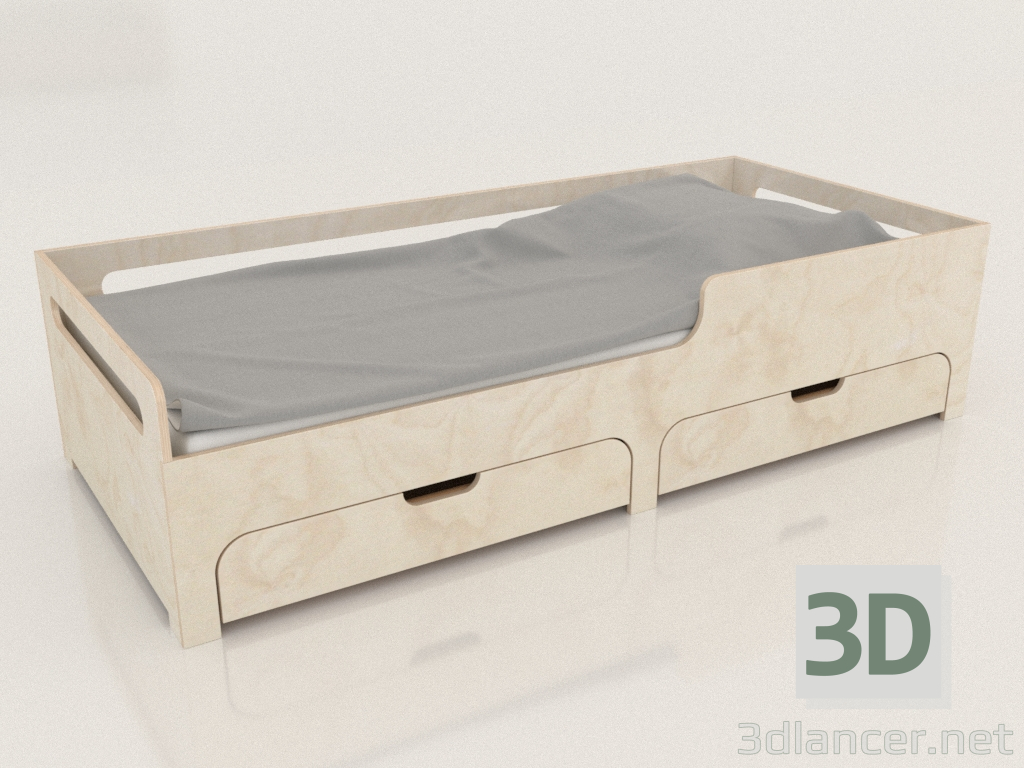 3d модель Ліжко MODE DR (BNDDR2) – превью