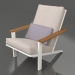 3d model Sillón club para relajarse (gris ágata) - vista previa