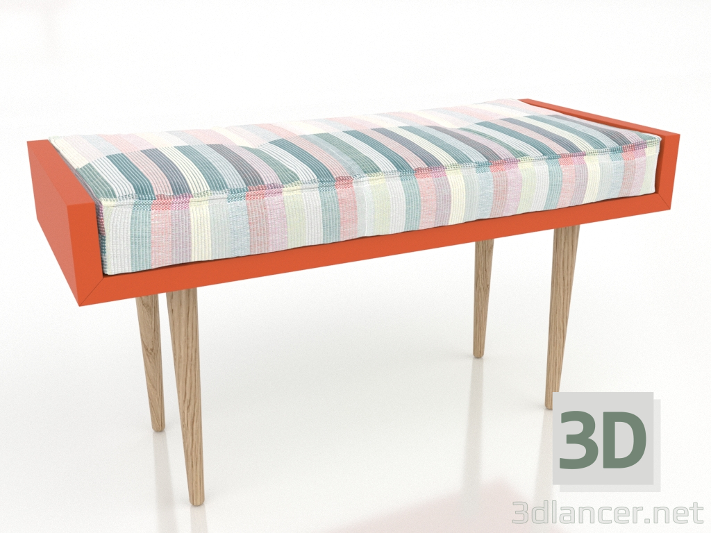 modèle 3D Banc KUNAKLAR 900x350x490 mm - preview modèle 3D Banc KUNAKLAR 900x350x490 mm - preview