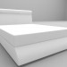 Modelo 3d Cama de camélia - preview