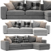 3d KIVIK SOFA RANGE модель купить - ракурс