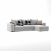 GAMA KIVIK SOFA 3D modelo Compro - render