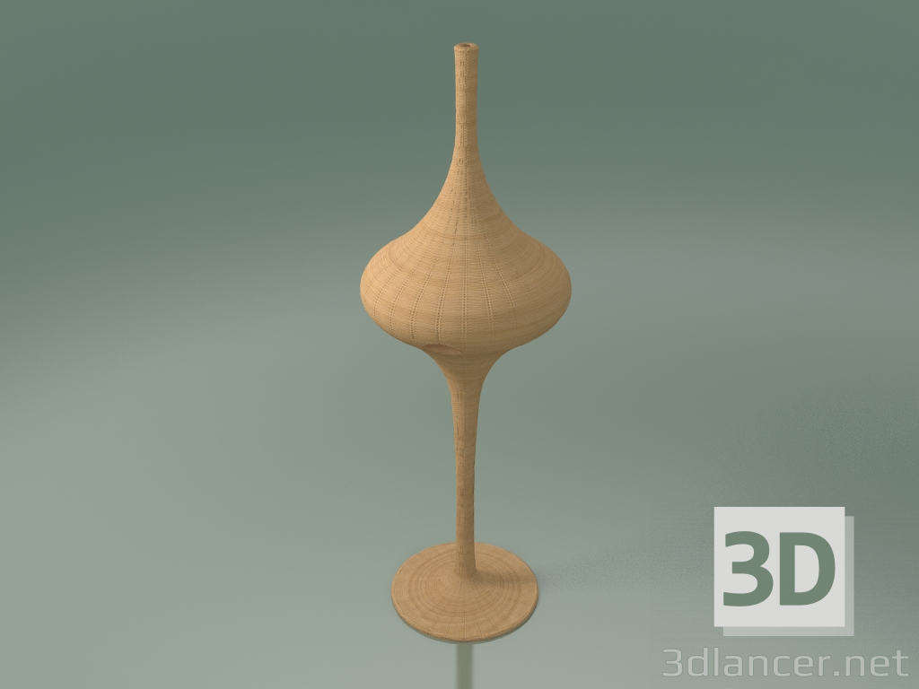 modello 3D Lampada da terra (M, Naturale) - anteprima