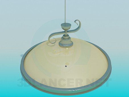 3d model Chandelier with adjustable height - preview 3d model Chandelier with adjustable height - preview
