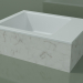 3D modeli Tezgah üstü lavabo (01R121102, Carrara M01, L 48, P 36, H 16 cm) - önizleme