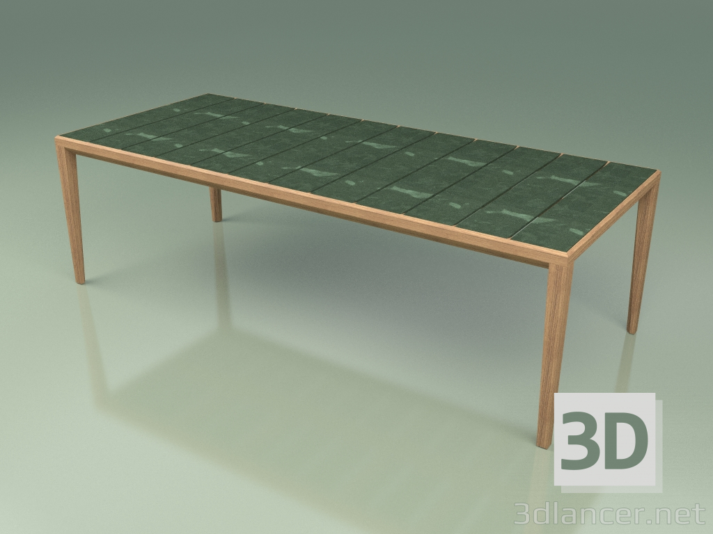 modello 3D Tavolo da pranzo 174 (Gres Forest smaltato) - anteprima