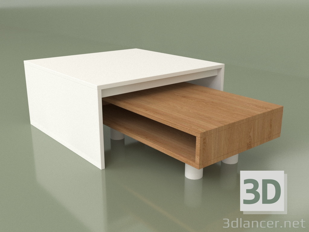 3 डी मॉडल कॉफी टेबल का सेट (30451) - पूर्वावलोकन