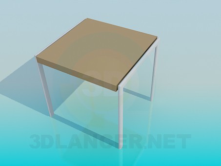 3D Modell Hocker - Vorschau