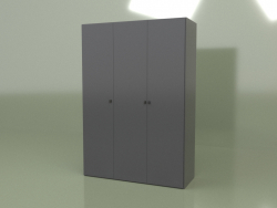 Шкаф 3 двери GL 130 (Антрацит)