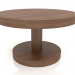 modèle 3D Table basse JT 022 (D=600x350, bois brun clair) - preview