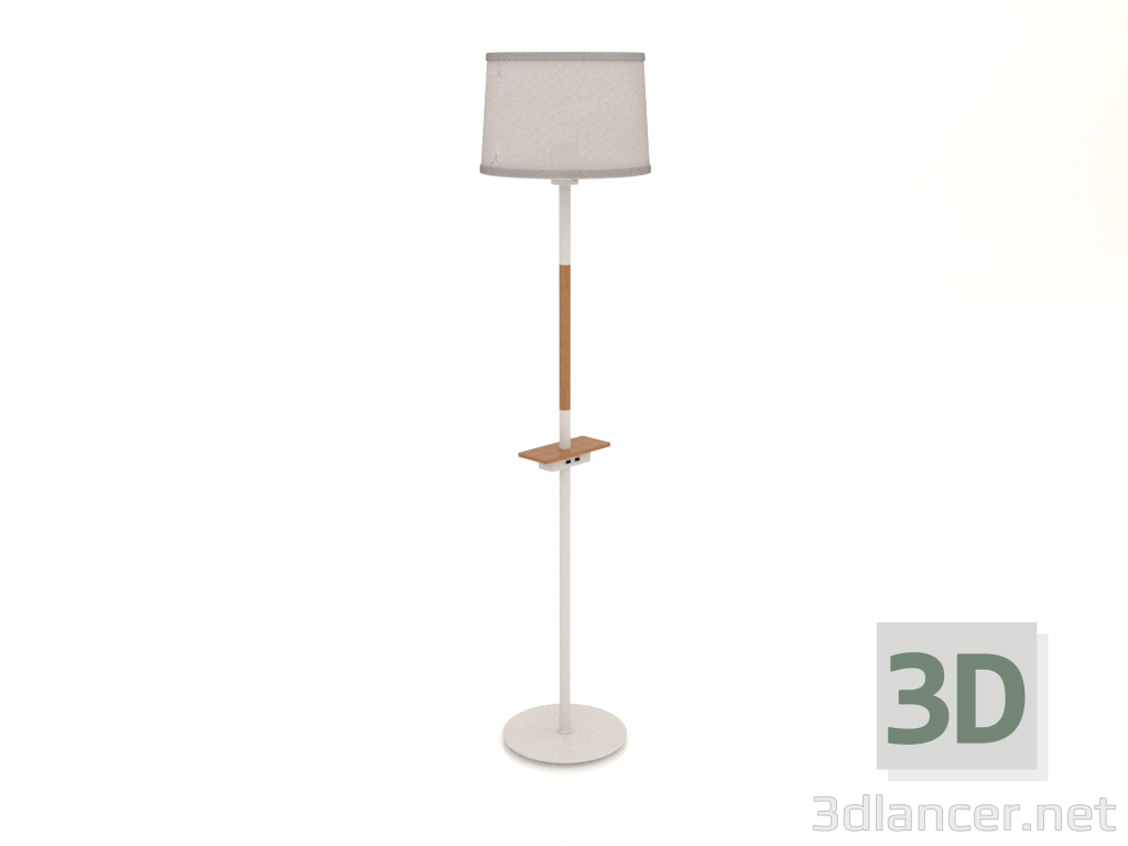 3D Modell Stehlampe (5465) - Vorschau
