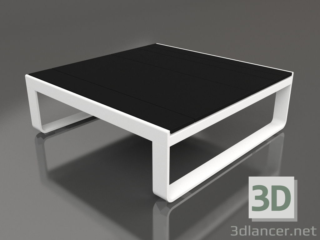 3d модель Кофейный столик 90 (DEKTON Domoos, White) – превью