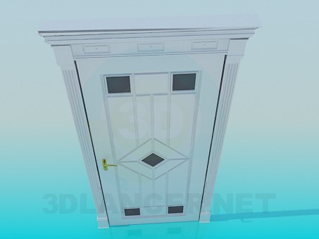 modelo 3D Puerta - escuchar modelo 3D Puerta - escuchar