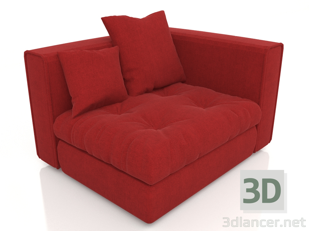 3d model Sofa module Vegas 3 - preview