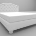 3D Modell Klassisches Bett - Vorschau