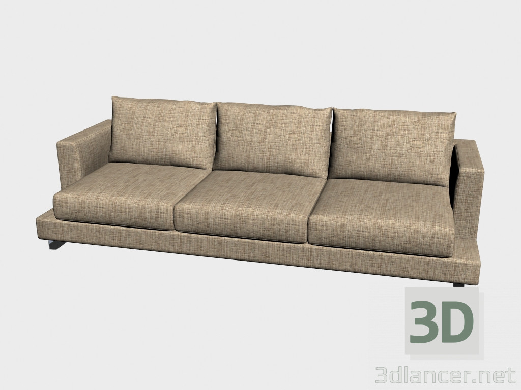 3 डी मॉडल लेक्सस सोफा (270x10 9) - पूर्वावलोकन