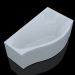 Bathtube Aquanet Palma 170100 3D-Modell kaufen - Rendern