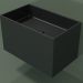 3D modeli Duvara monte lavabo (02UN32101, Deep Nocturne C38, L 60, P 36, H 36 cm) - önizleme