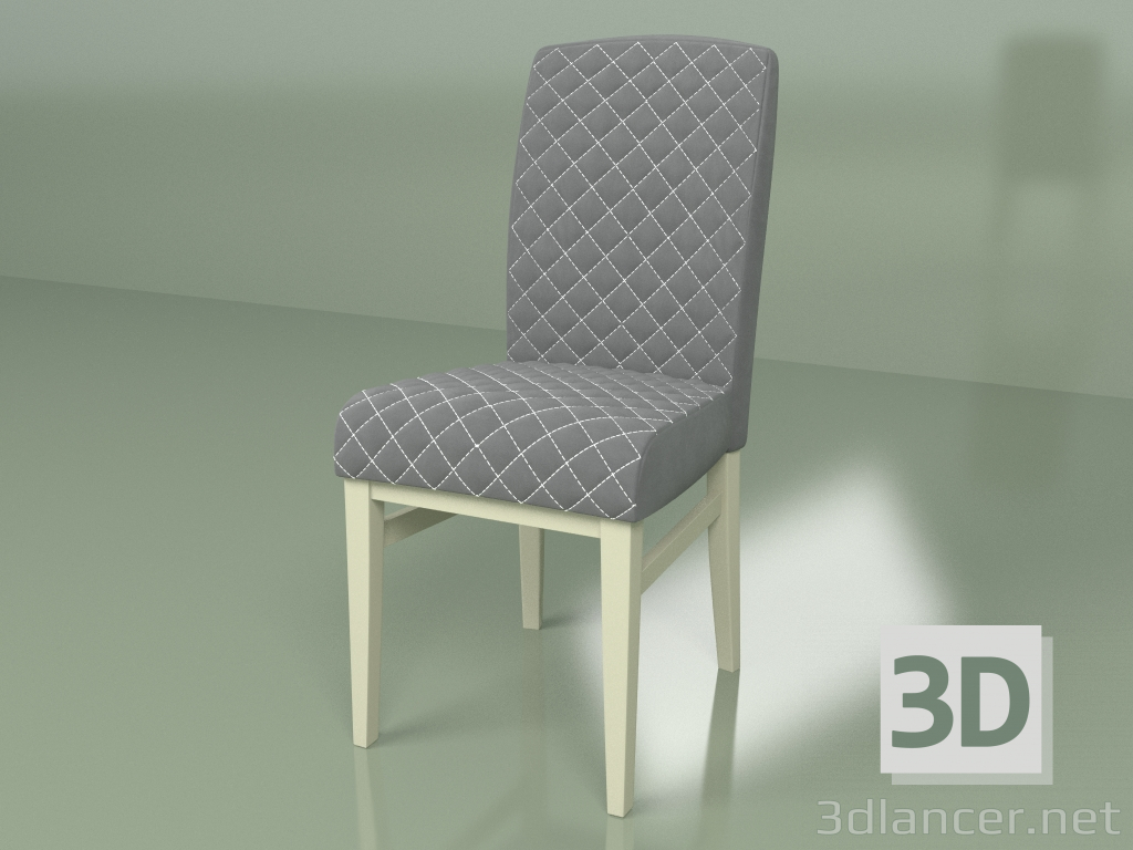 3D modeli Sandalye Titto (Fildişi) - önizleme