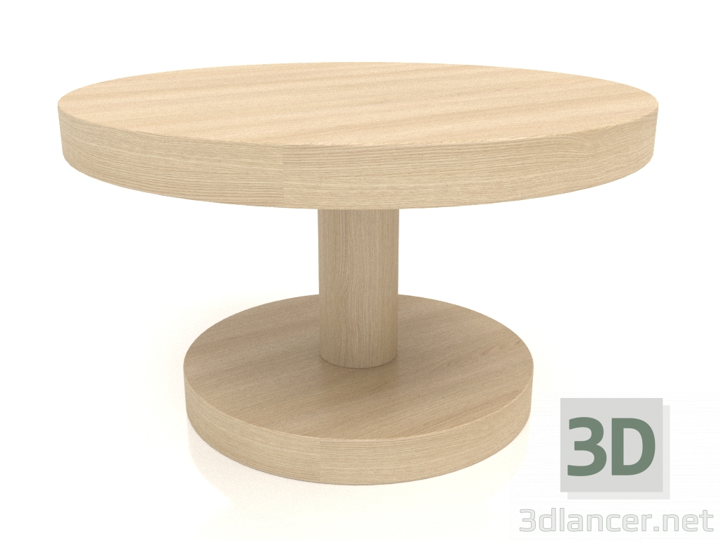 3d model Coffee table JT 022 (D=600x350, wood white) - preview