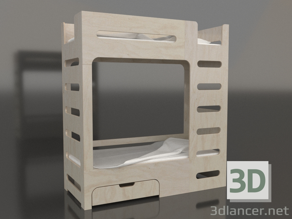 modèle 3D Lit superposé MOVE ER (UNMER0) - preview