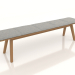 3d model Bench with pillow 200 - preview