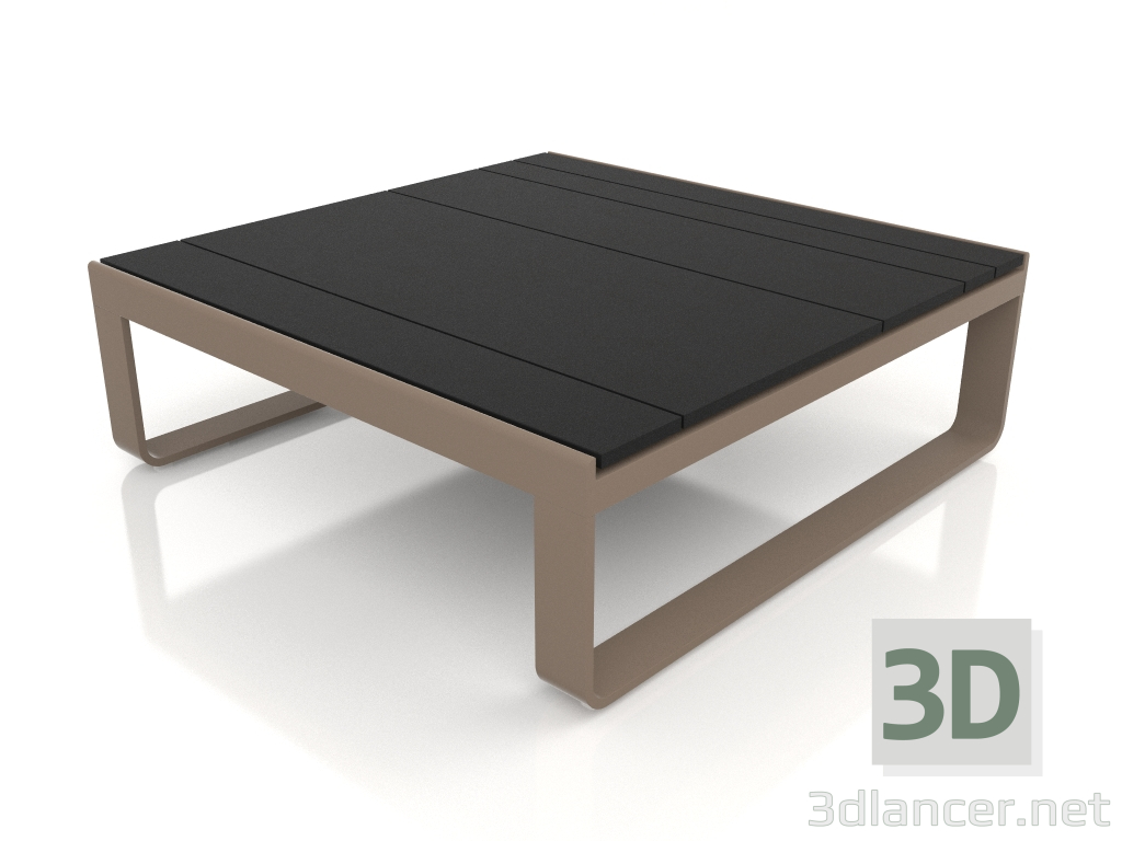 modello 3D Tavolino 90 (DEKTON Domoos, Bronzo) - anteprima