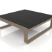 3d model Coffee table 90 (DEKTON Domoos, Bronze) - preview