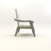 3d стул для гостиной модель купить - ракурс