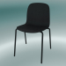 3D modeli Visu Boru Tabanlı Sandalye (Siyah) - önizleme