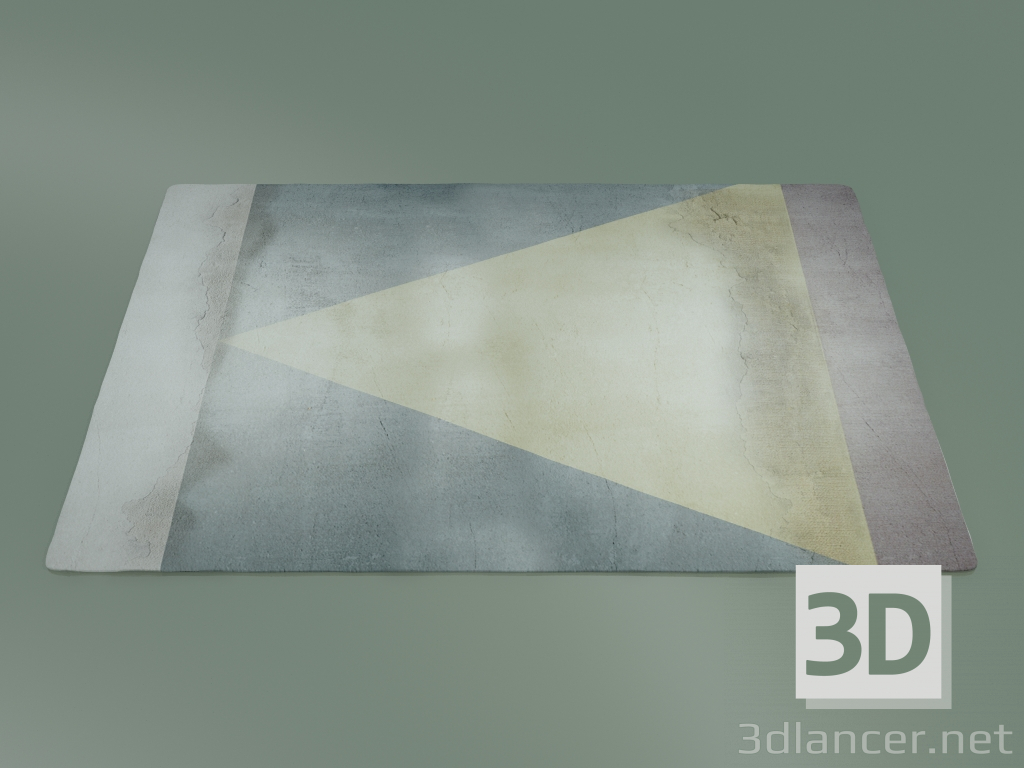 modèle 3D Chiffre de tapis géométrique (S122, Play) - preview