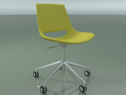 Chair 1210 (5 castors, swivel, polyethylene, CRO)