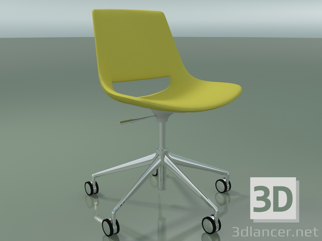 modèle 3D Chaise 1210 (5 roulettes, pivotante, polyéthylène, CRO) - preview