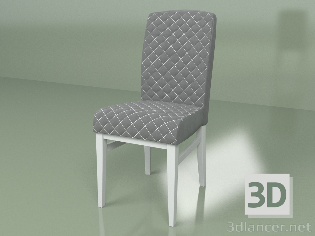 3D modeli Titto sandalye (Beyaz) - önizleme