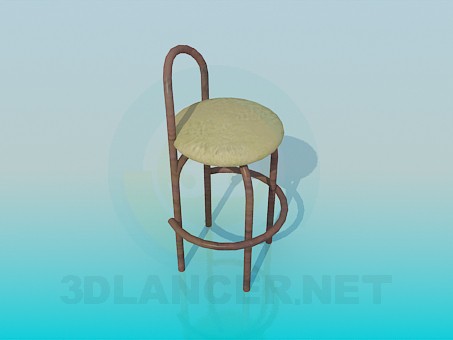 Modelo 3d Cadeira de cozinha - preview