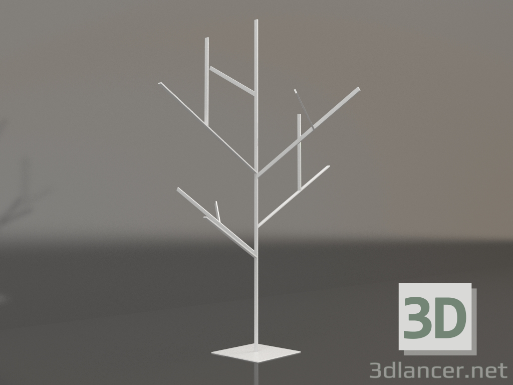 3D modeli Lamba L1 Ağacı (Beyaz) - önizleme
