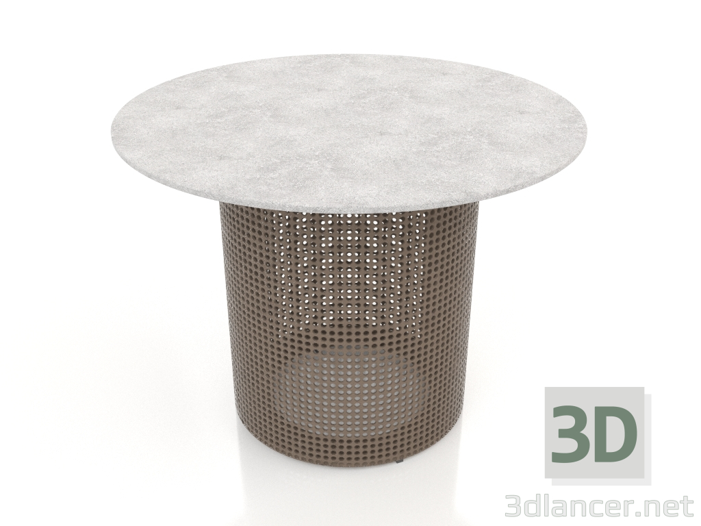 modèle 3D Table basse ronde Ø60 (Bronze) - preview