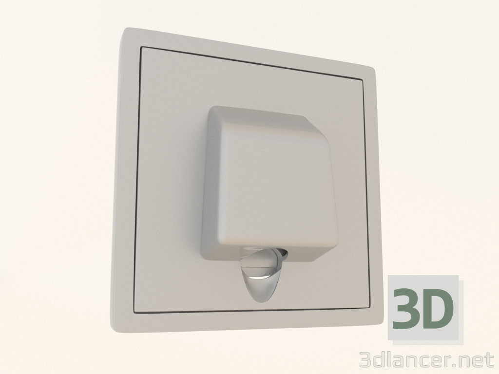 3d model Salida de cable (aluminio, DA87126) R98 - vista previa