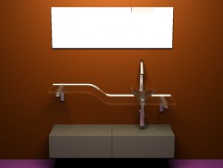 Système modulaire pour salle de bain (composition 1)