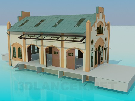 modelo 3D Edificio - escuchar modelo 3D Edificio - escuchar