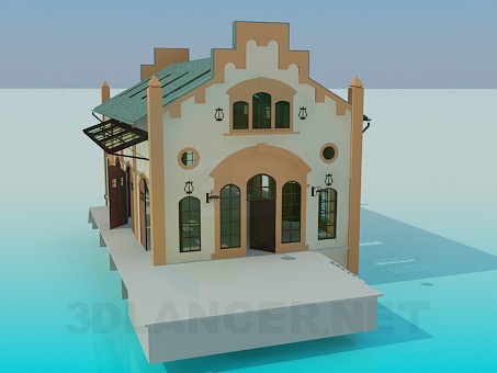modelo 3D Edificio - escuchar modelo 3D Edificio - escuchar