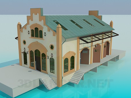 modelo 3D Edificio - escuchar modelo 3D Edificio - escuchar