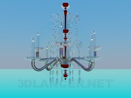 3d model Chandelier - preview 3d model Chandelier - preview