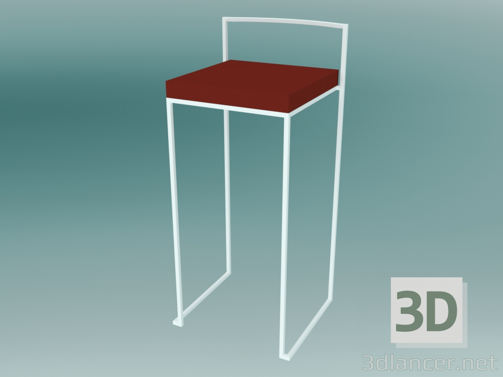 3d model Stackable bar stool CUBA + CUBO (S62 H75) - preview